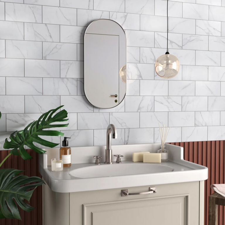 New trending porcelain bathroom tile predictions for 2023