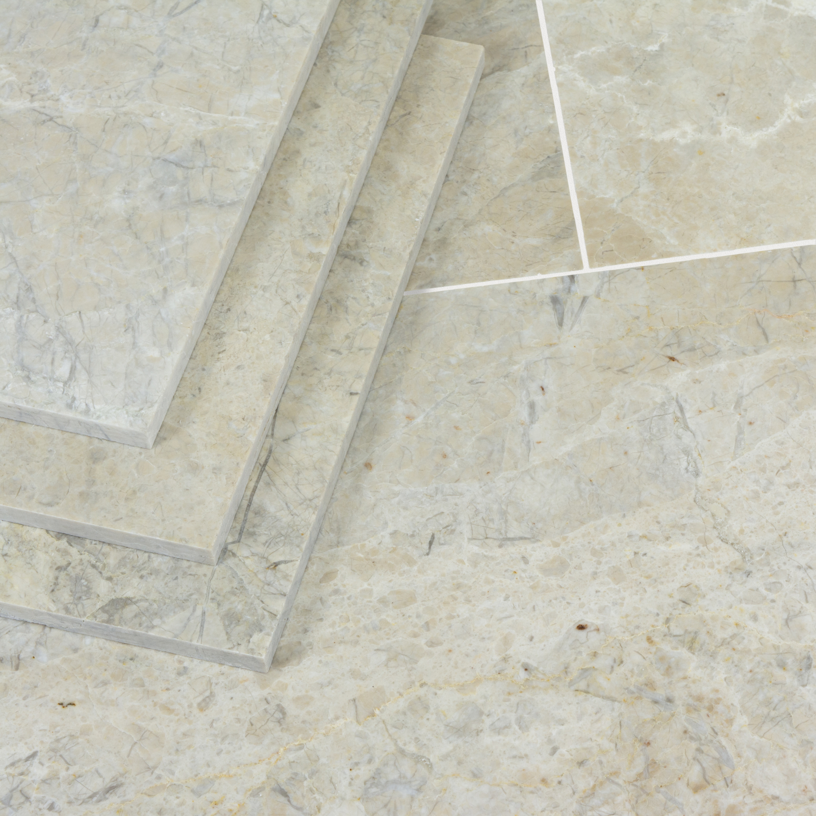 Cream Silver Marble - Polished