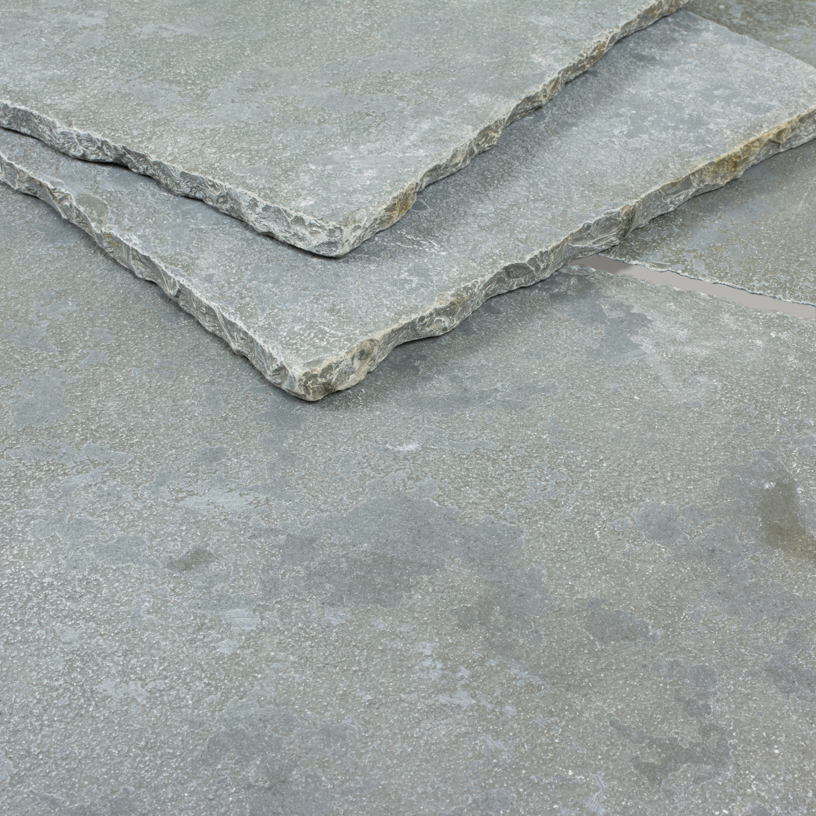 Vermont Grey Limestone - Distressed - Tumbled