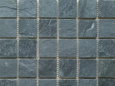Black Slate Mosaic - Riven