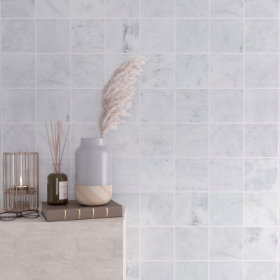 Cotton White Marble - Tumbled